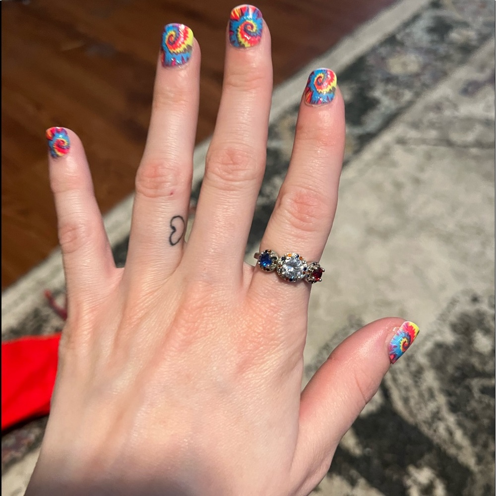 Beautiful Fourth of July ring